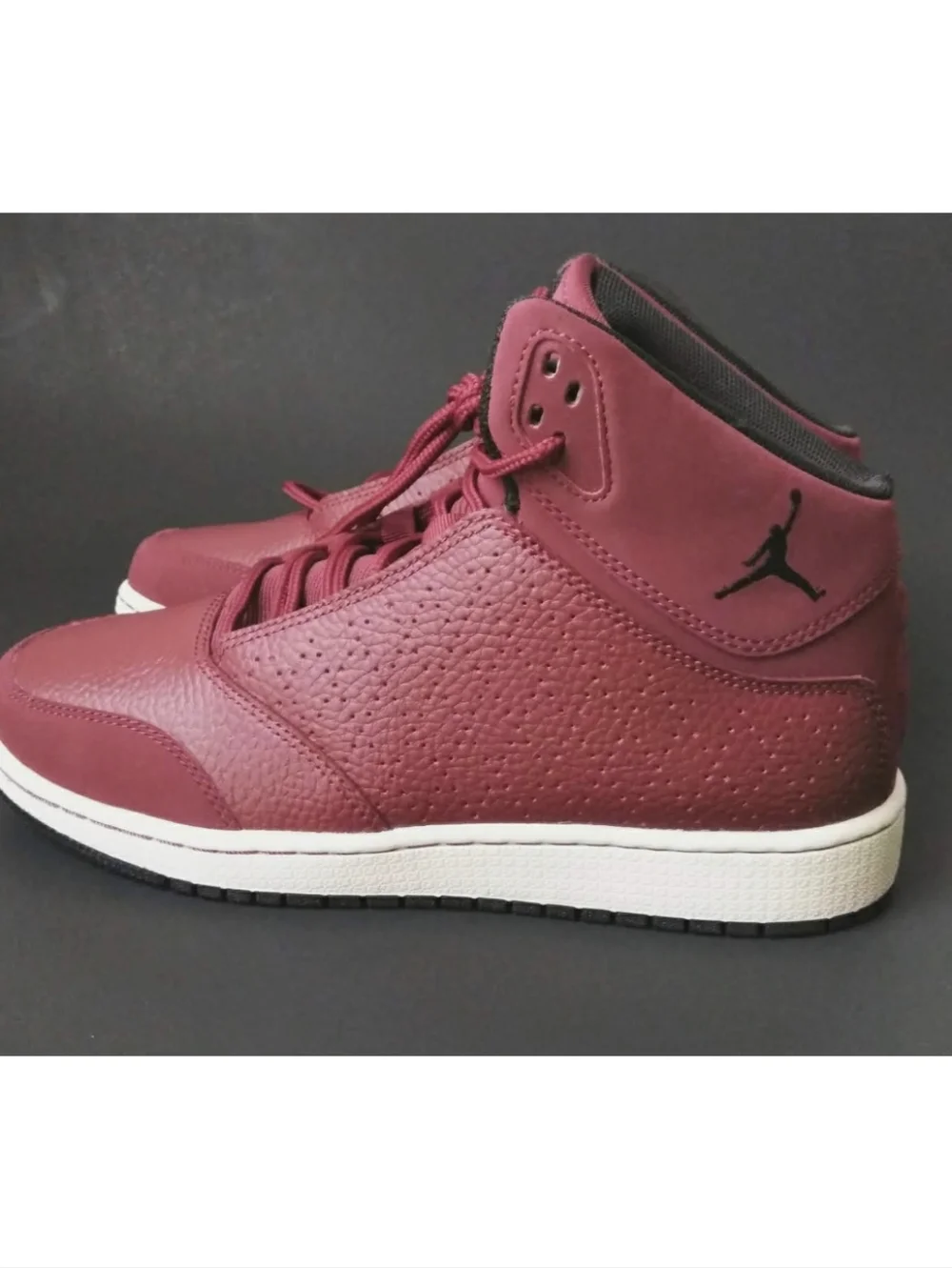 Jordan Retro Unique shoes girls  boys model Fligth  prem  Sz 6Y Burgundy…